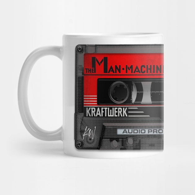 Kraftwerk The Machine Cassette by Big Tees